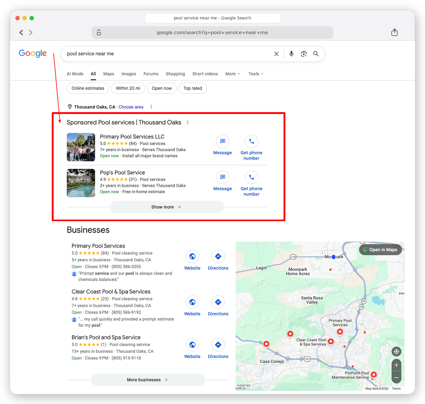 Google Ads For Pool Companies
