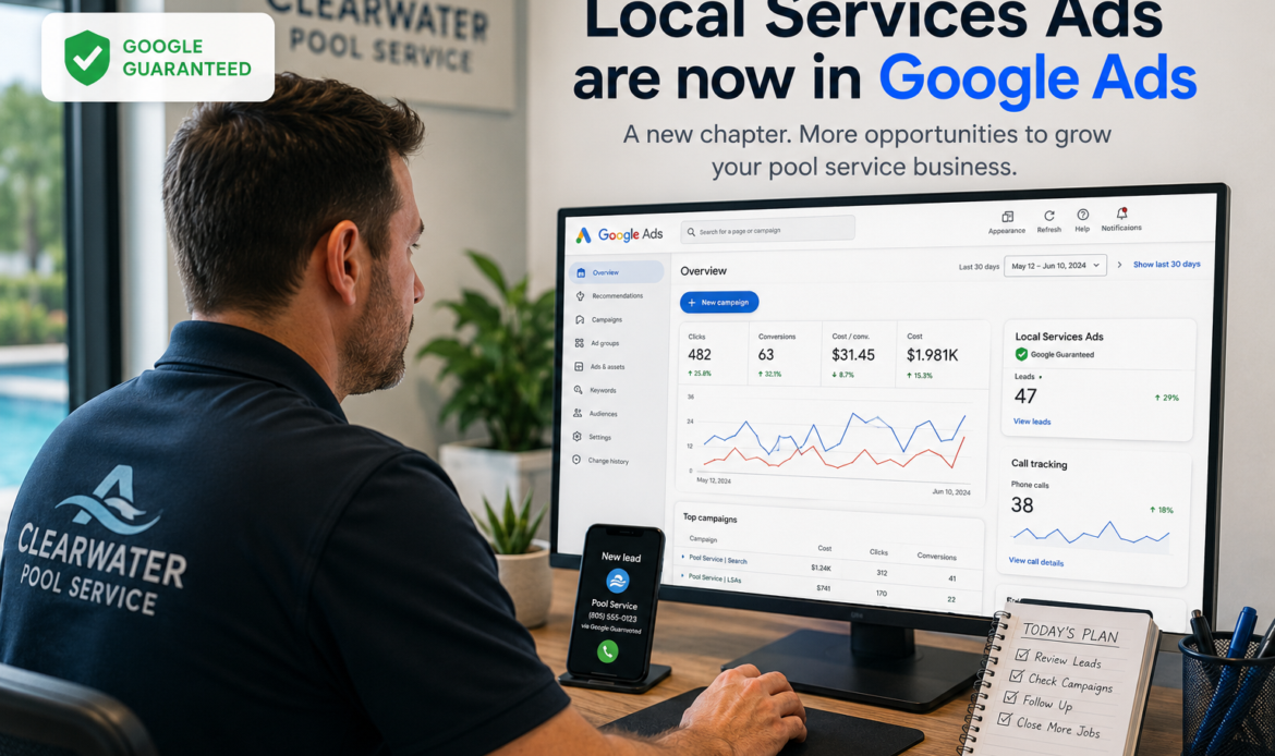 Local Service Ads Update For Pool Companies
