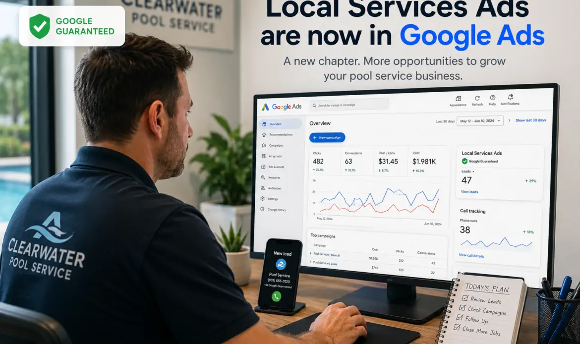 Local Service Ads Update For Pool Companies