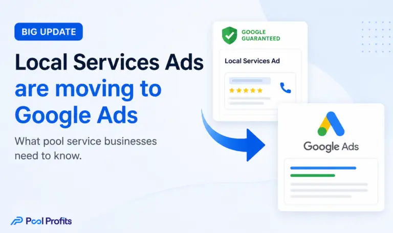 Local Services Ads Are Moving Into Google Ads - Pool Profits Local Services Ads Are Moving Into Google Ads
