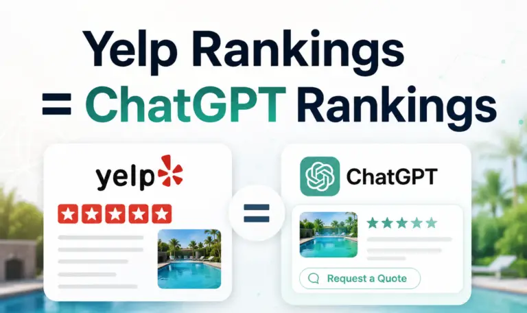 Yelp & ChatGPT - What This Means For Pool Companies - Pool Profits Yelp & ChatGPT - What This Means For Pool Companies